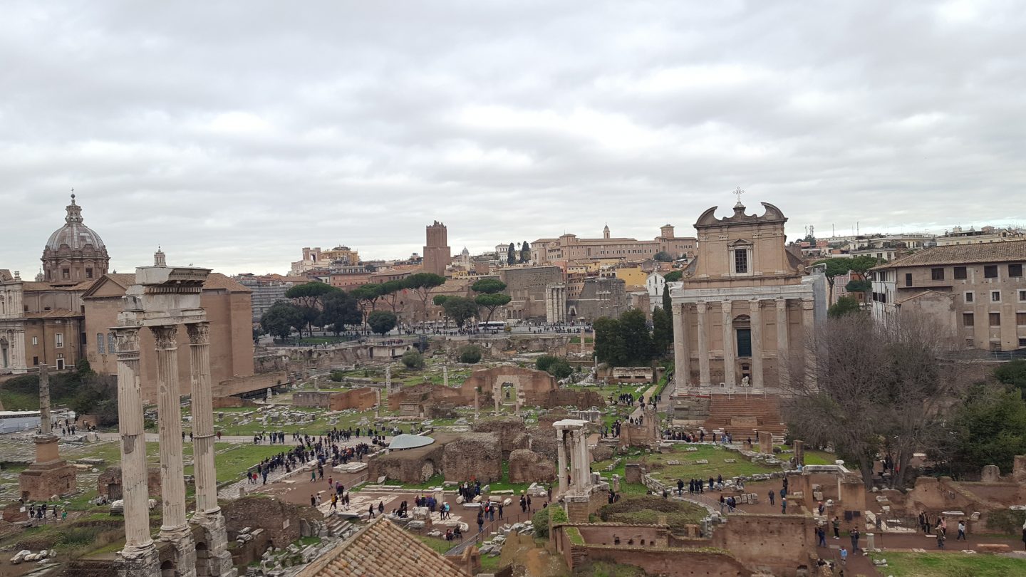 Forum Temple of Vesta Rome